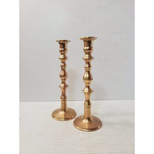 vintage Brass candle stick, brass centerpiece, vintage brass, candlestic…
